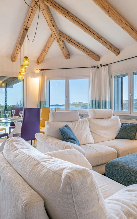 Villa Zephyros: Salon