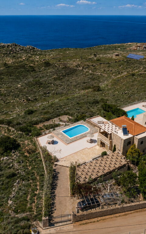 Villa Pi: Extérieur, Vues