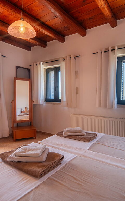Villa Pi: chambre à coucher