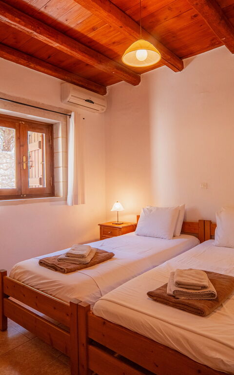 Villa Pi: chambre à coucher