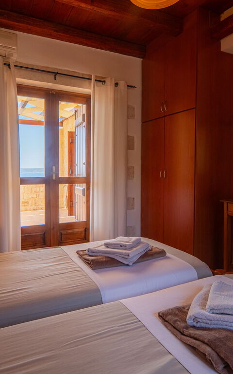 Villa Pi: chambre à coucher