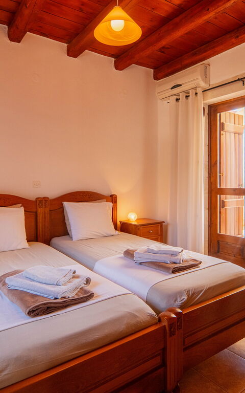 Villa Pi: chambre à coucher