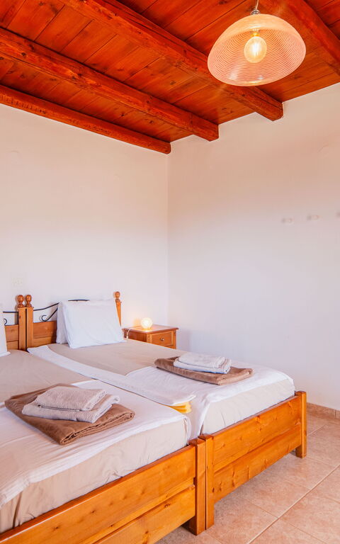 Villa Pi: chambre à coucher