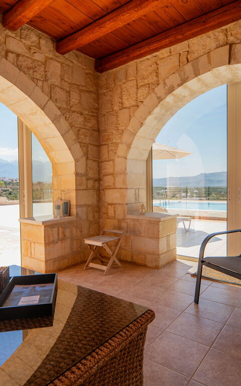 Villa Pi: Extérieur, Extérieurs, Vues