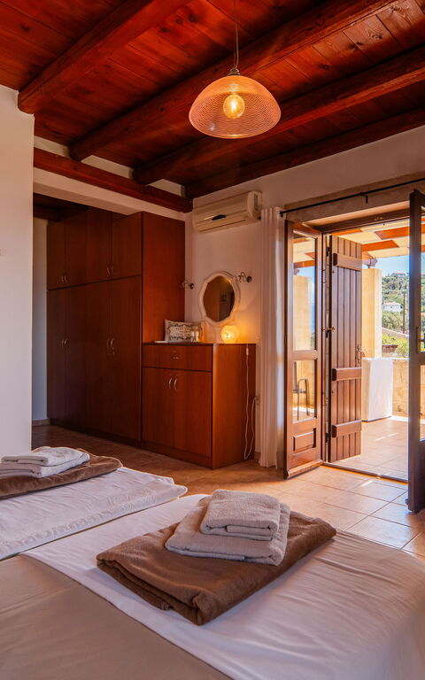 Villa Pi: chambre à coucher