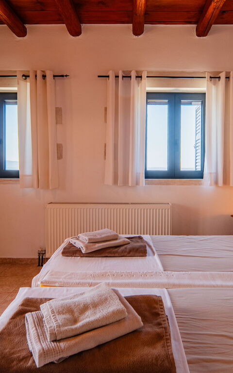 Villa Pi: chambre à coucher