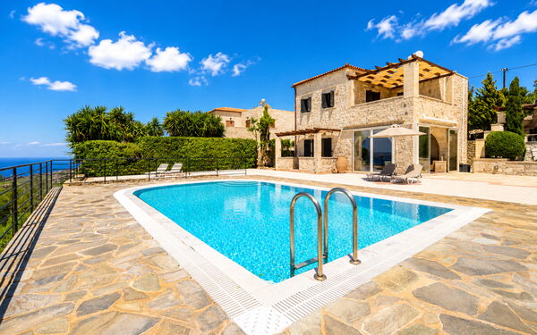 Villa Pi: bassin, Extérieur, Extérieurs, Vues