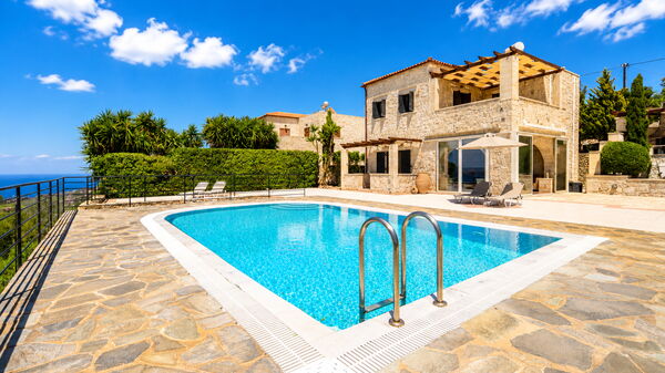 Villa Pi: bassin, Extérieur, Extérieurs, Vues