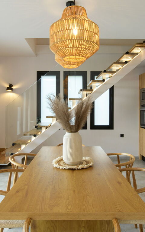 Villa Elais: Cuisine, Salle à manger