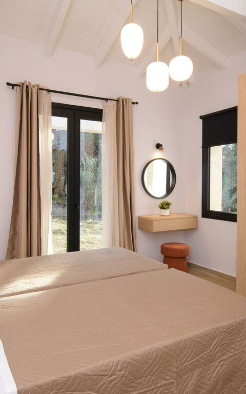 Villa Elais: chambre à coucher