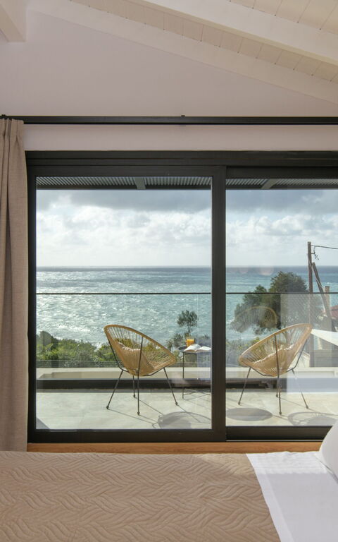 Villa Elais: chambre à coucher