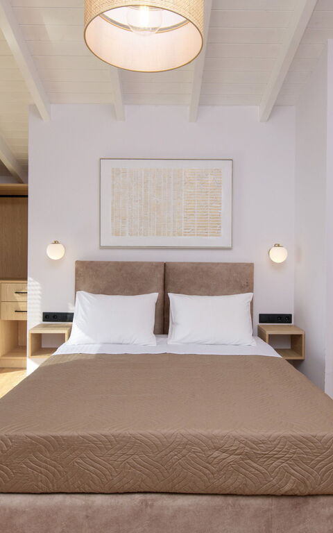 Villa Elais: chambre à coucher