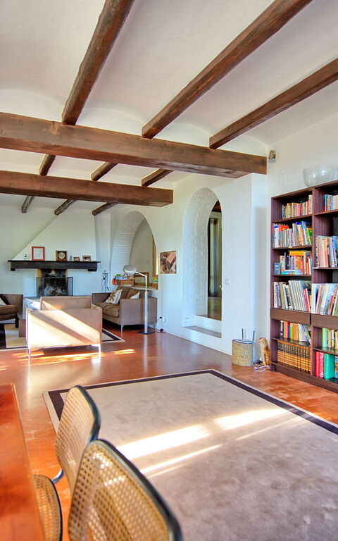 Villa Ulivacci: Salon