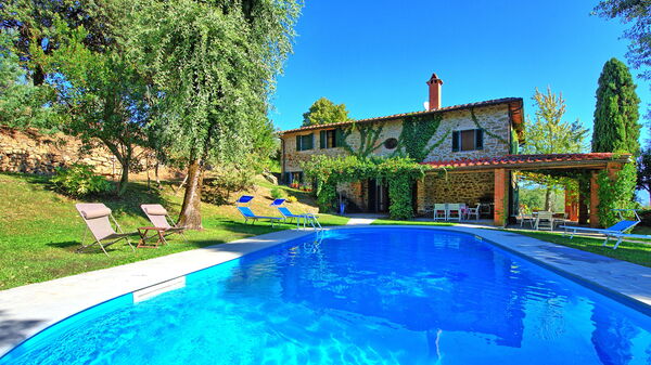 Villa Ulivacci: bassin, Jardin