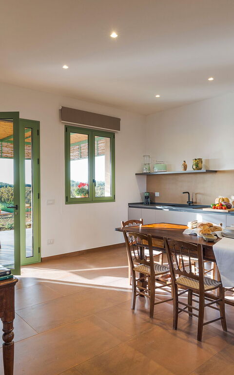 Villa Memà: Cuisine, Salle à manger