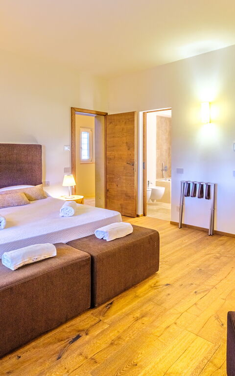 Villa Roseto: chambre à coucher