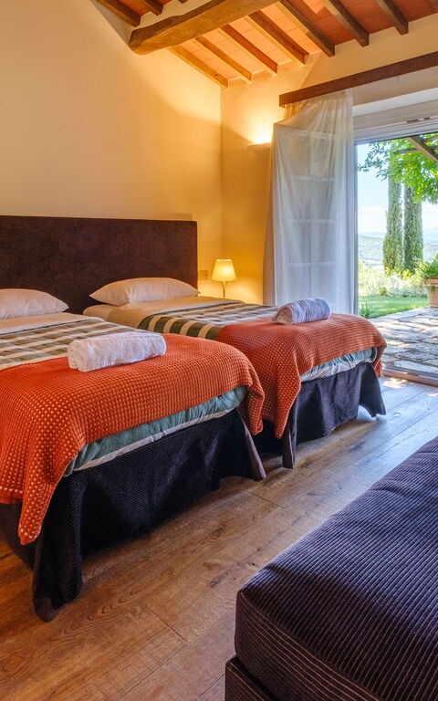 Villa Roseto: chambre à coucher