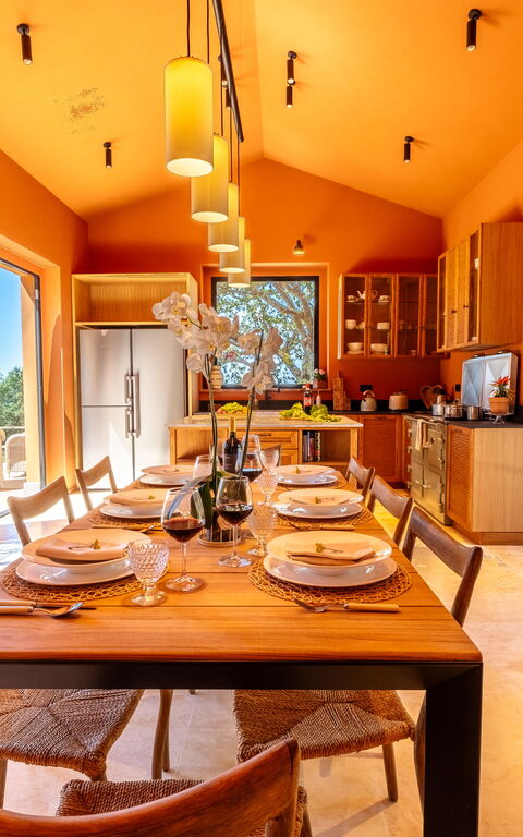 Villa Roseto: Salle à manger