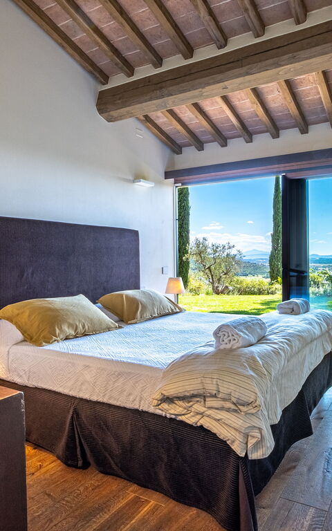 Villa Roseto: chambre à coucher