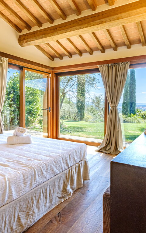Villa Roseto: chambre à coucher