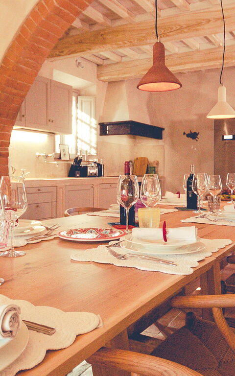 Villa Icario: Salle à manger