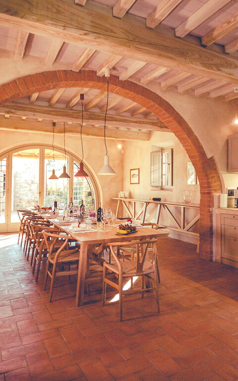 Villa Icario: Salle à manger