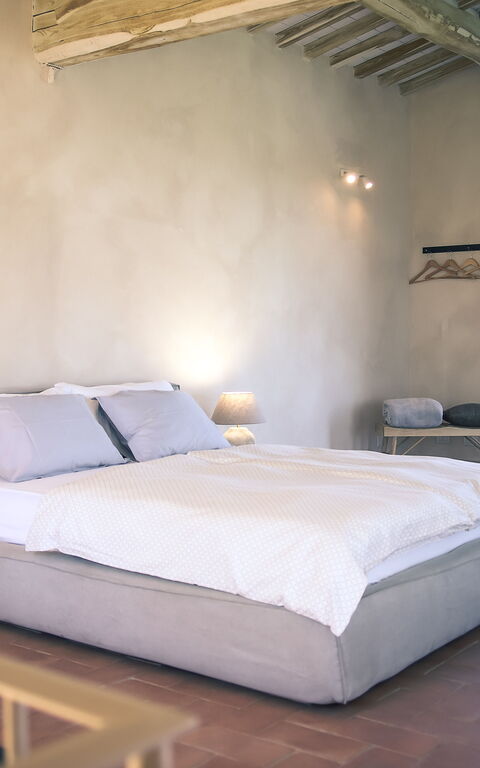 Villa Icario: chambre à coucher