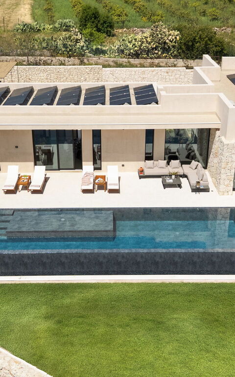 Eos Villa: bassin, Extérieur, Extérieurs, Jardin