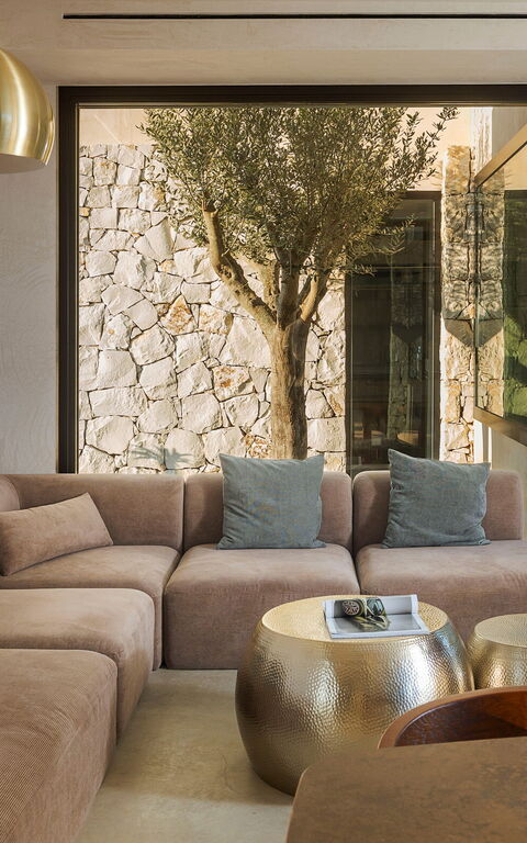Eos Villa: Salon