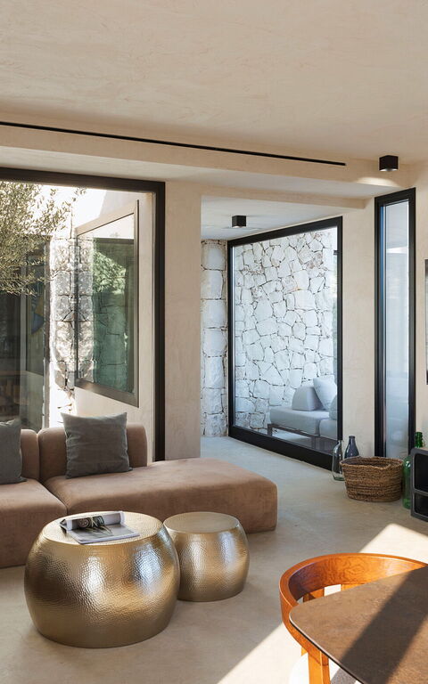 Eos Villa: Salon