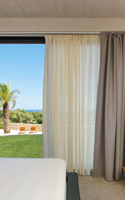 Eos Villa: chambre à coucher