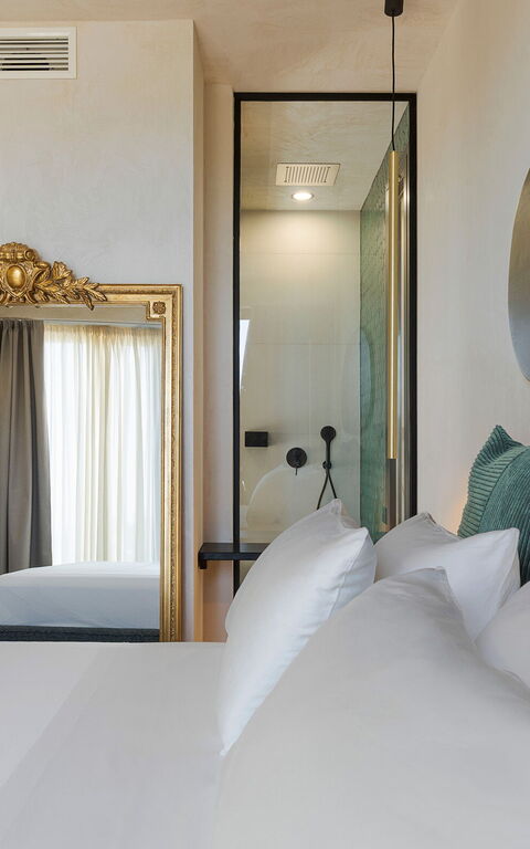 Eos Villa: chambre à coucher