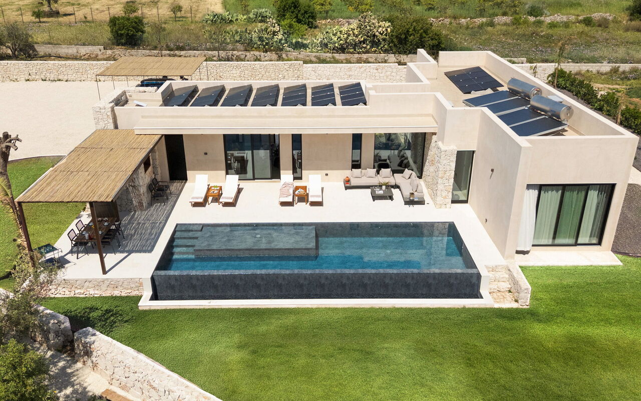 Eos Villa: bassin, Extérieur, Extérieurs, Jardin