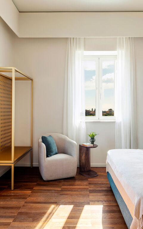 Fiumè: chambre à coucher