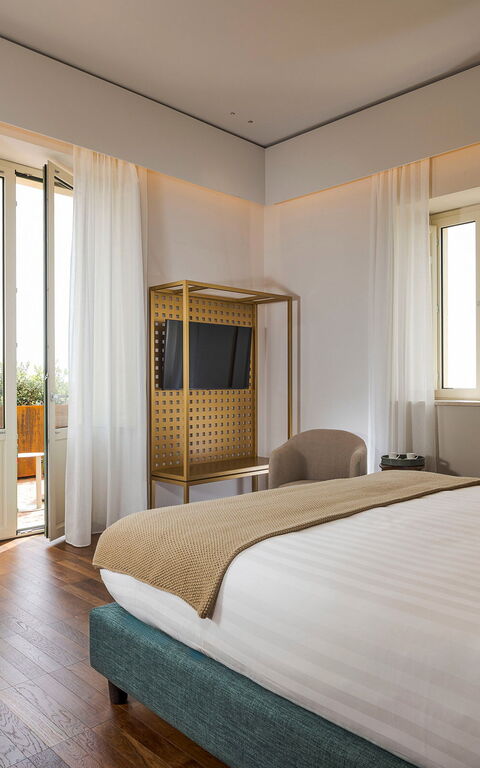 Fiumè: chambre à coucher