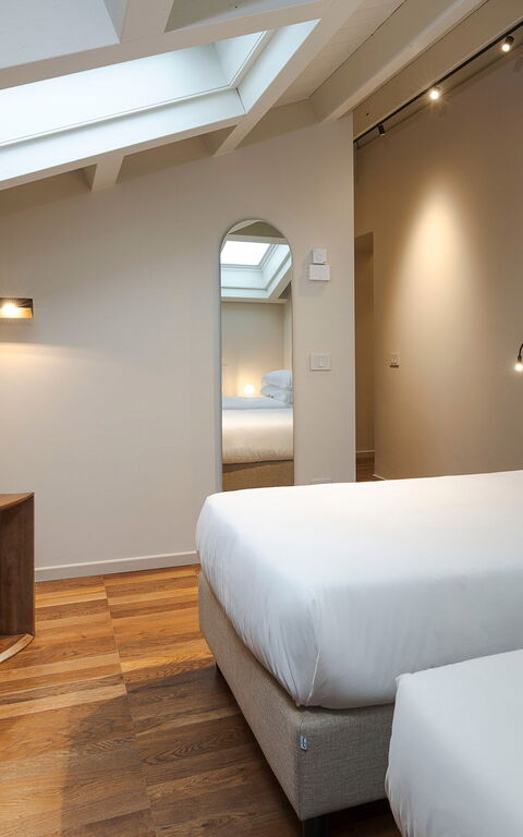 Fiumè: chambre à coucher