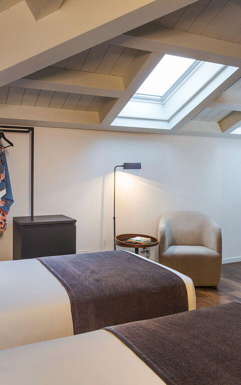 Fiumè: chambre à coucher