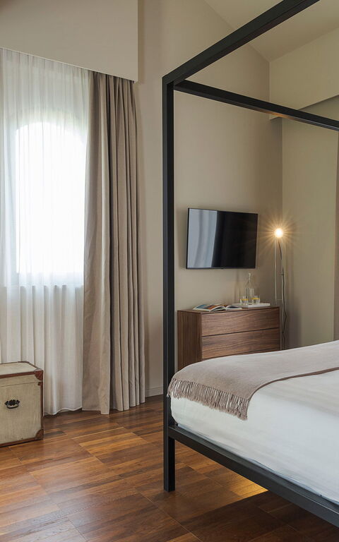 Fiumè: chambre à coucher