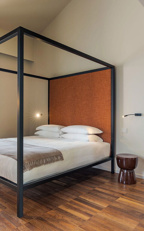Fiumè: chambre à coucher