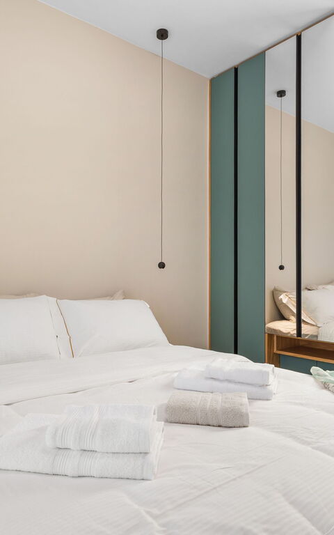 Villa Melia: chambre à coucher