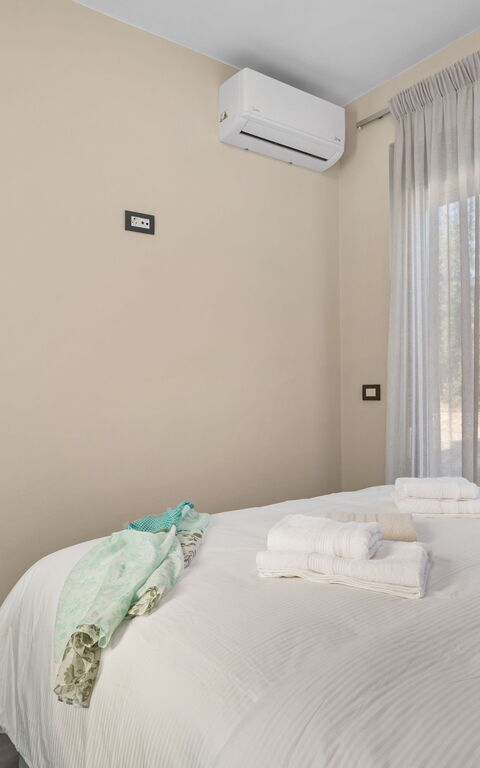 Villa Melia: chambre à coucher