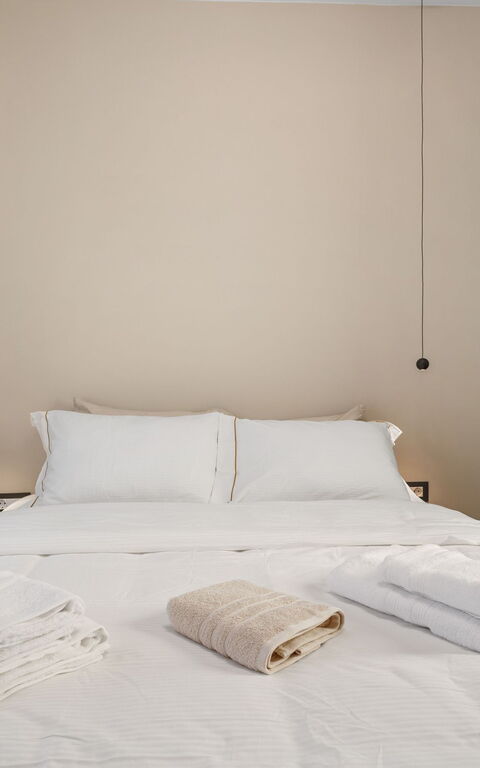 Villa Melia: chambre à coucher