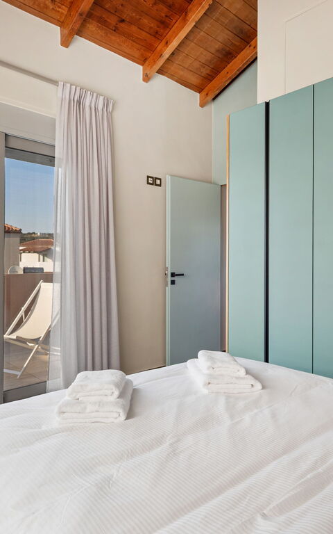 Villa Melia: chambre à coucher