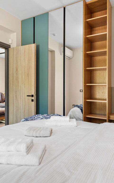 Villa Melia: chambre à coucher