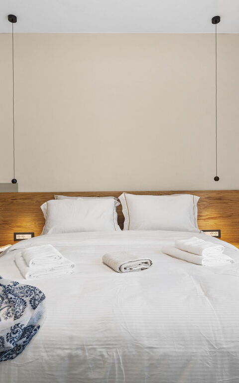 Villa Melia: chambre à coucher