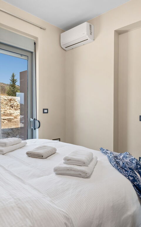 Villa Melia: chambre à coucher