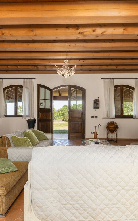 Villa Belvedere San Bartolo: Salon