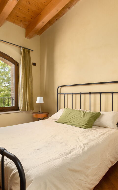 Villa Belvedere San Bartolo: chambre à coucher