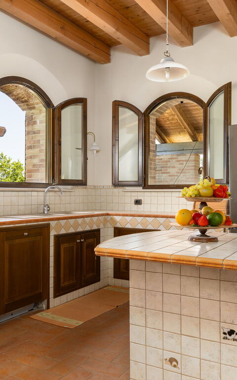 Villa Belvedere San Bartolo: Cuisine