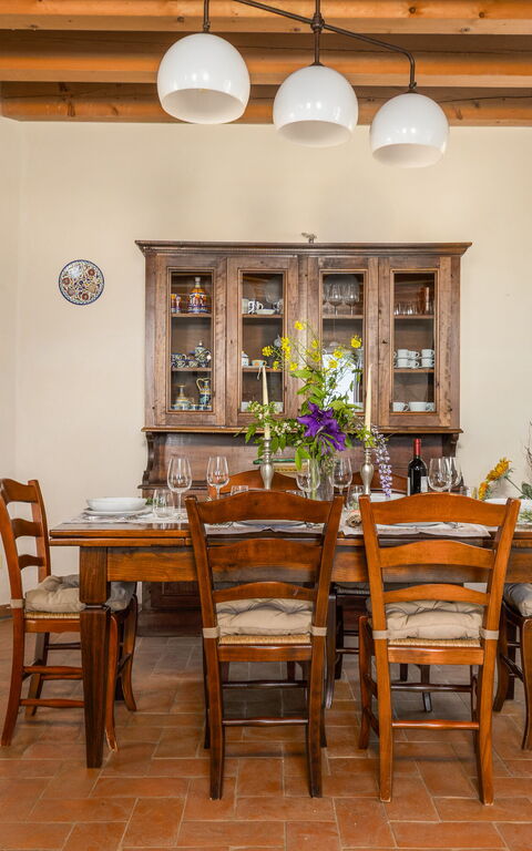 Villa Belvedere San Bartolo: Salle à manger